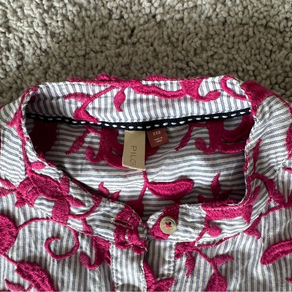 Pilcro Antrophologie Whitney Trapeze Blouse SZ XXS - Picture 4 of 5